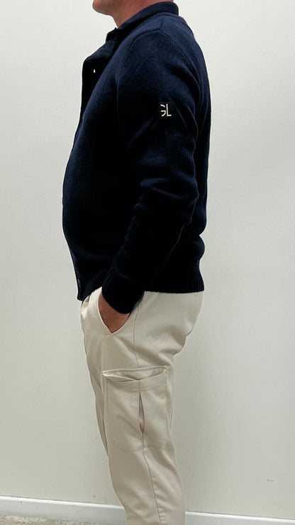 Cardigan Blu Navy Gianni Lupo Art.GL35080