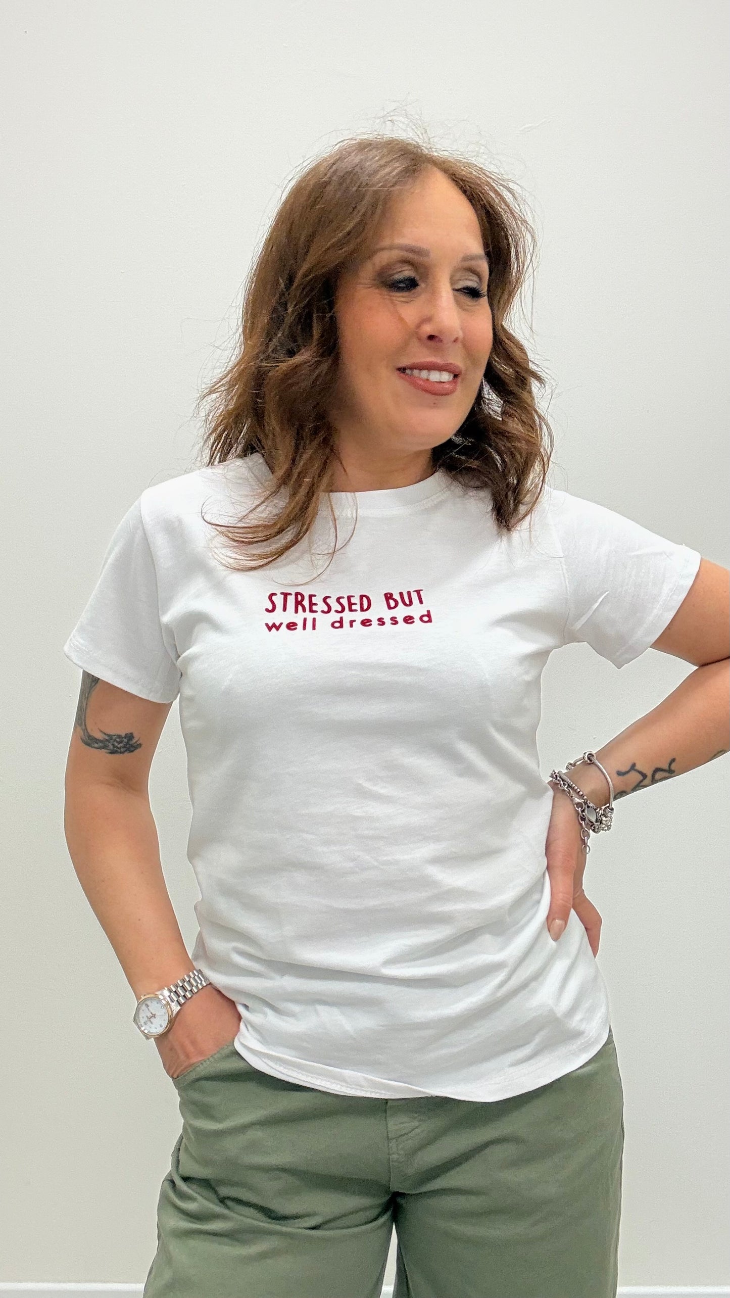 T-shirt stressed Motel