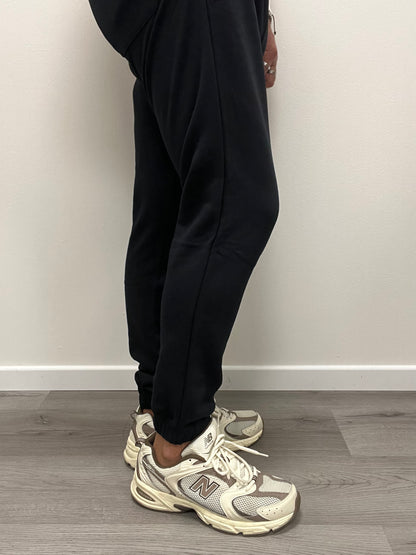 Pantalone Jogger in Felpa Gianni Lupo Nero