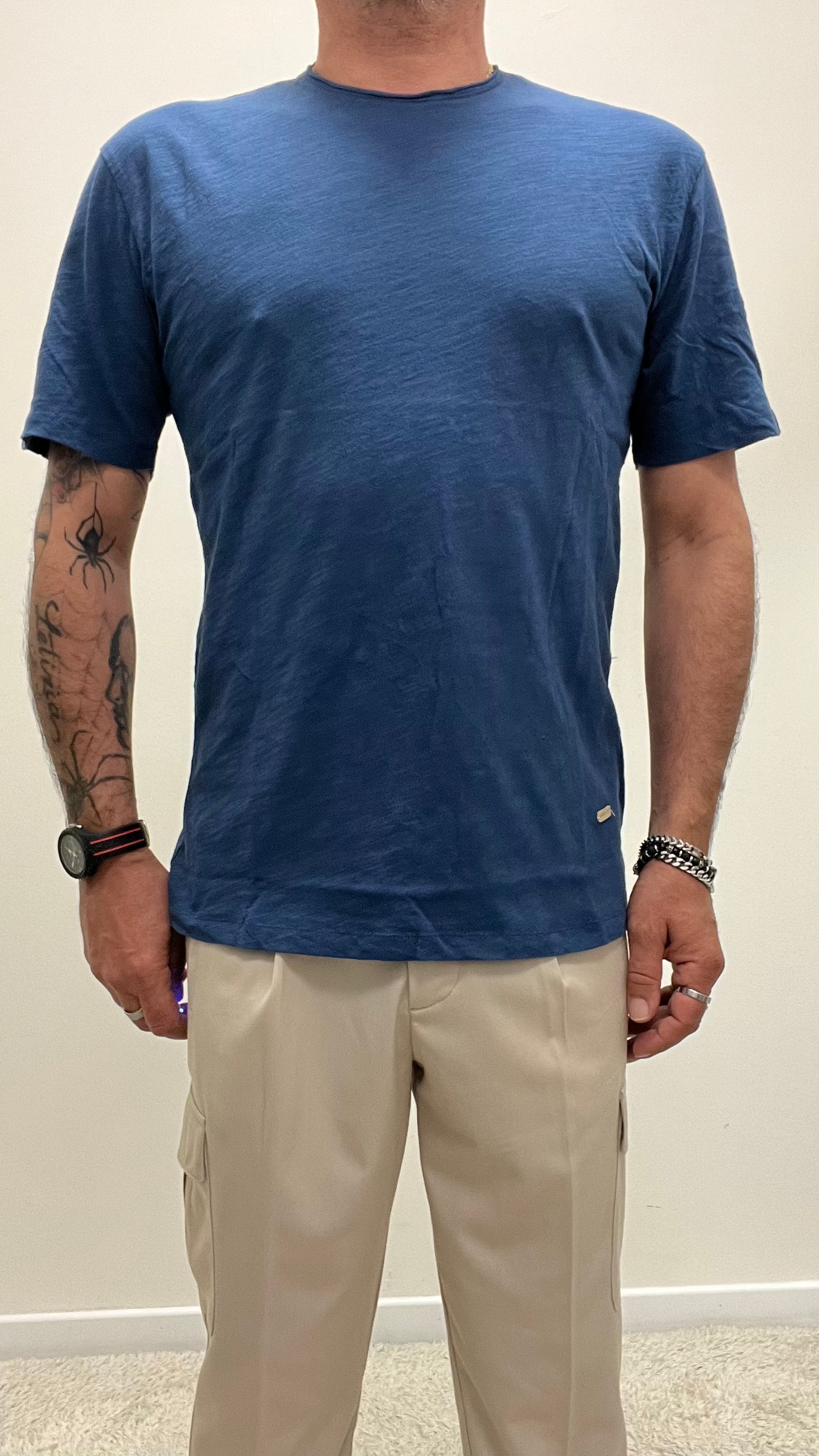 T-Shirt jeans Mélange Gianni Lupo