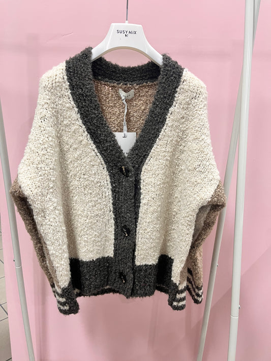 Cardigan Tre Bottoni Susy Mix