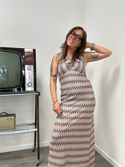 Abito Missoni incrocio Susy Mix rosso