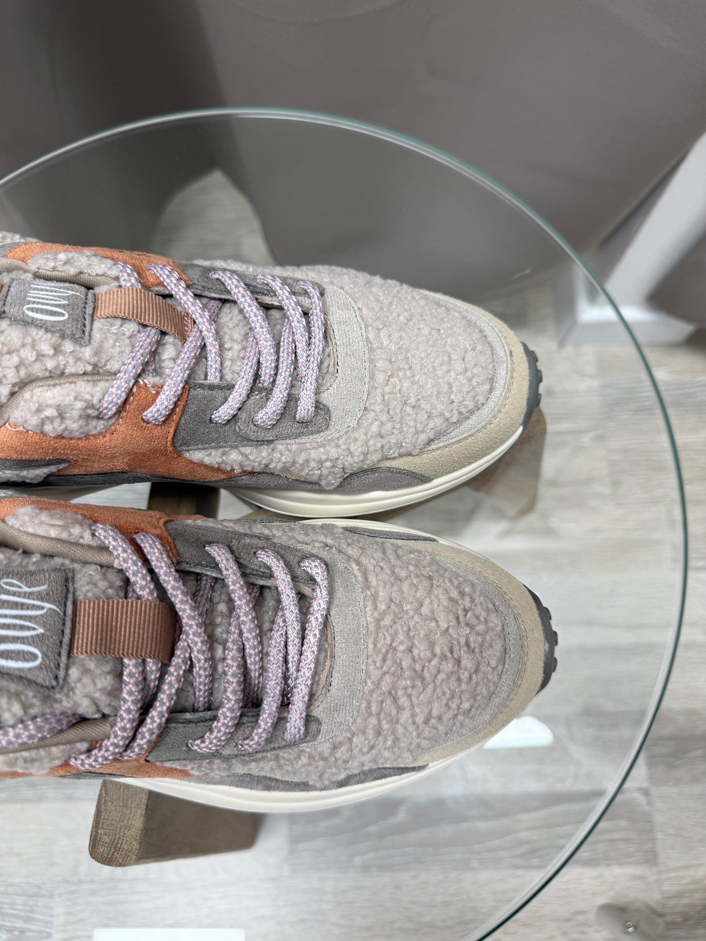 Sneaker bouclè multicolor Ovyè