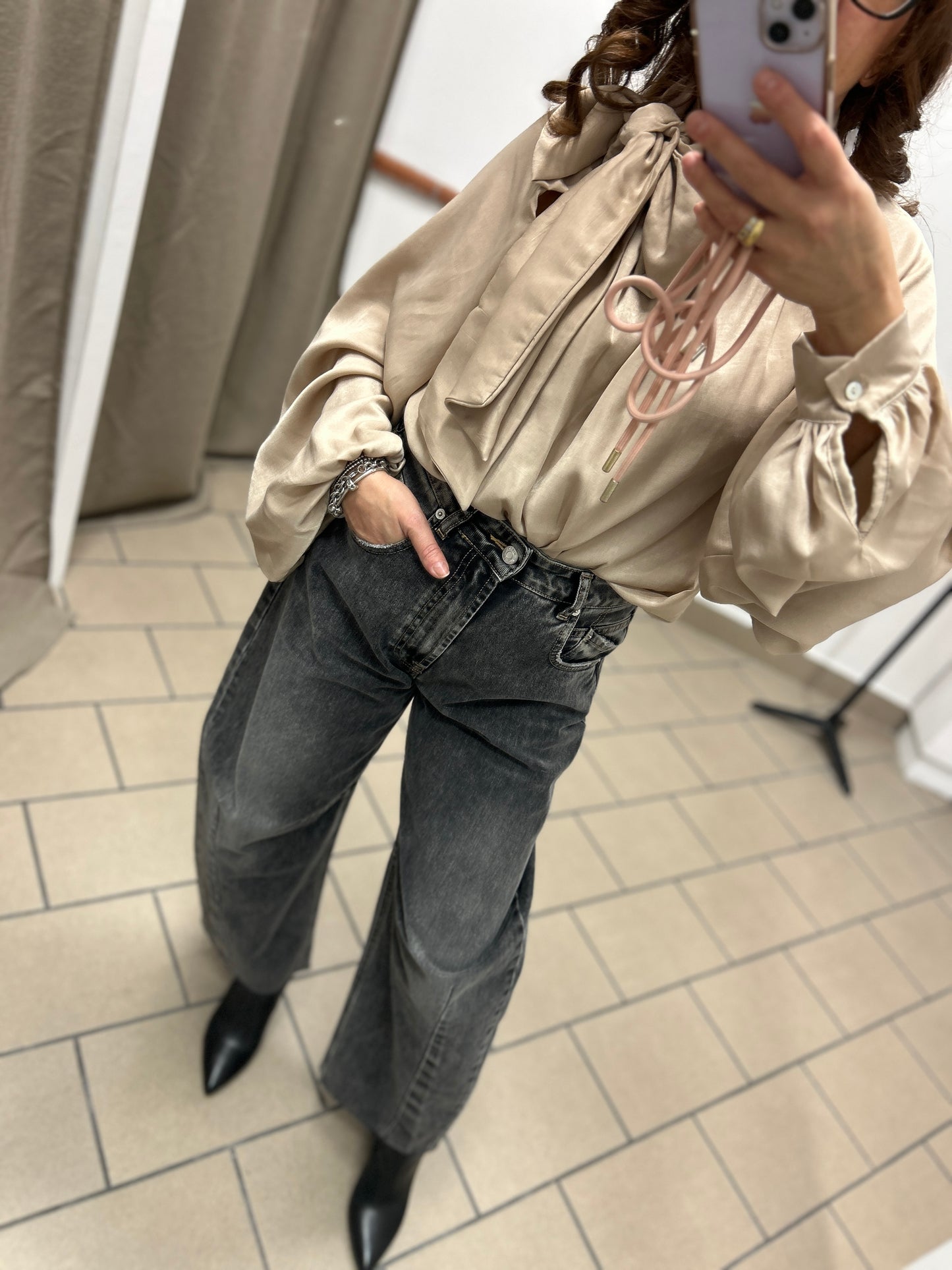 Barbara denim grigio Haveone