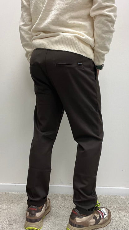 Pantalaccio Mod. Leonard Gianni Lupo Caffè Art.GL5107BD