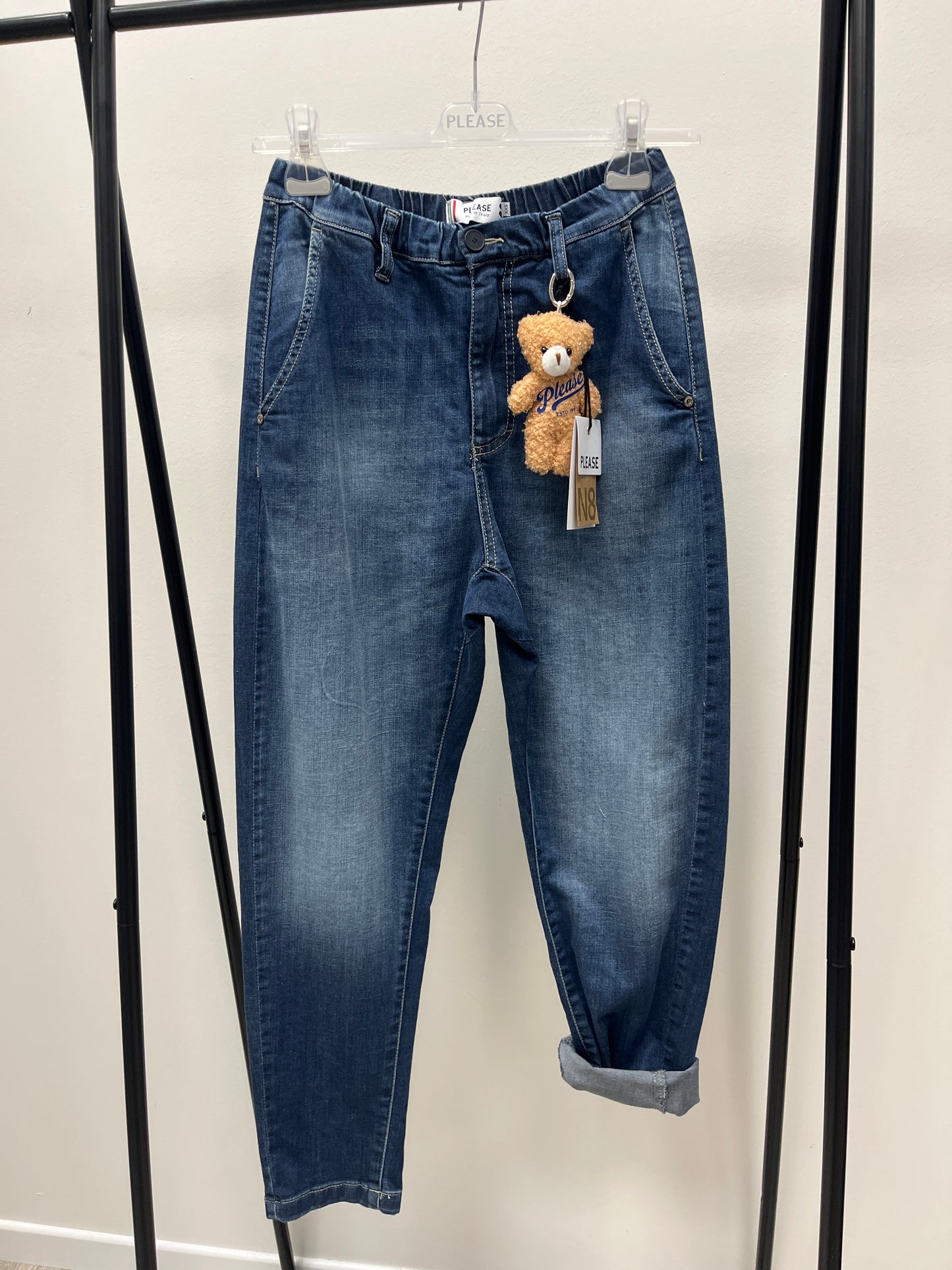 Jeans Carrot pupazzo Please