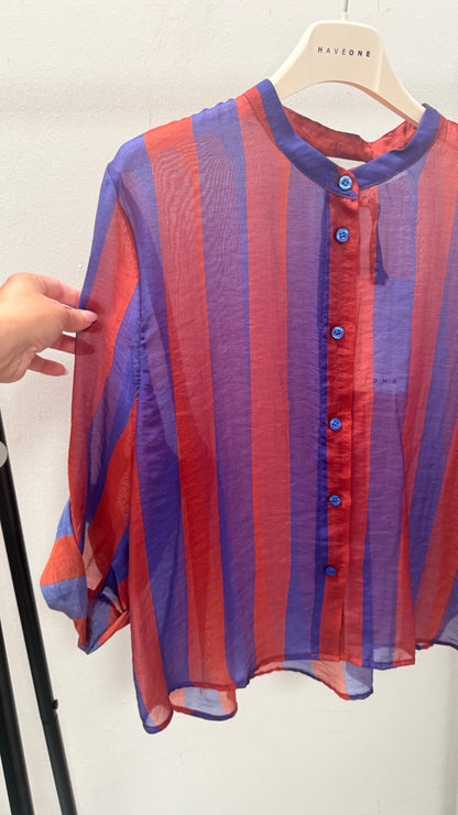 Camicia Riga blu notte e india HaveOne Art.CVS-Q422