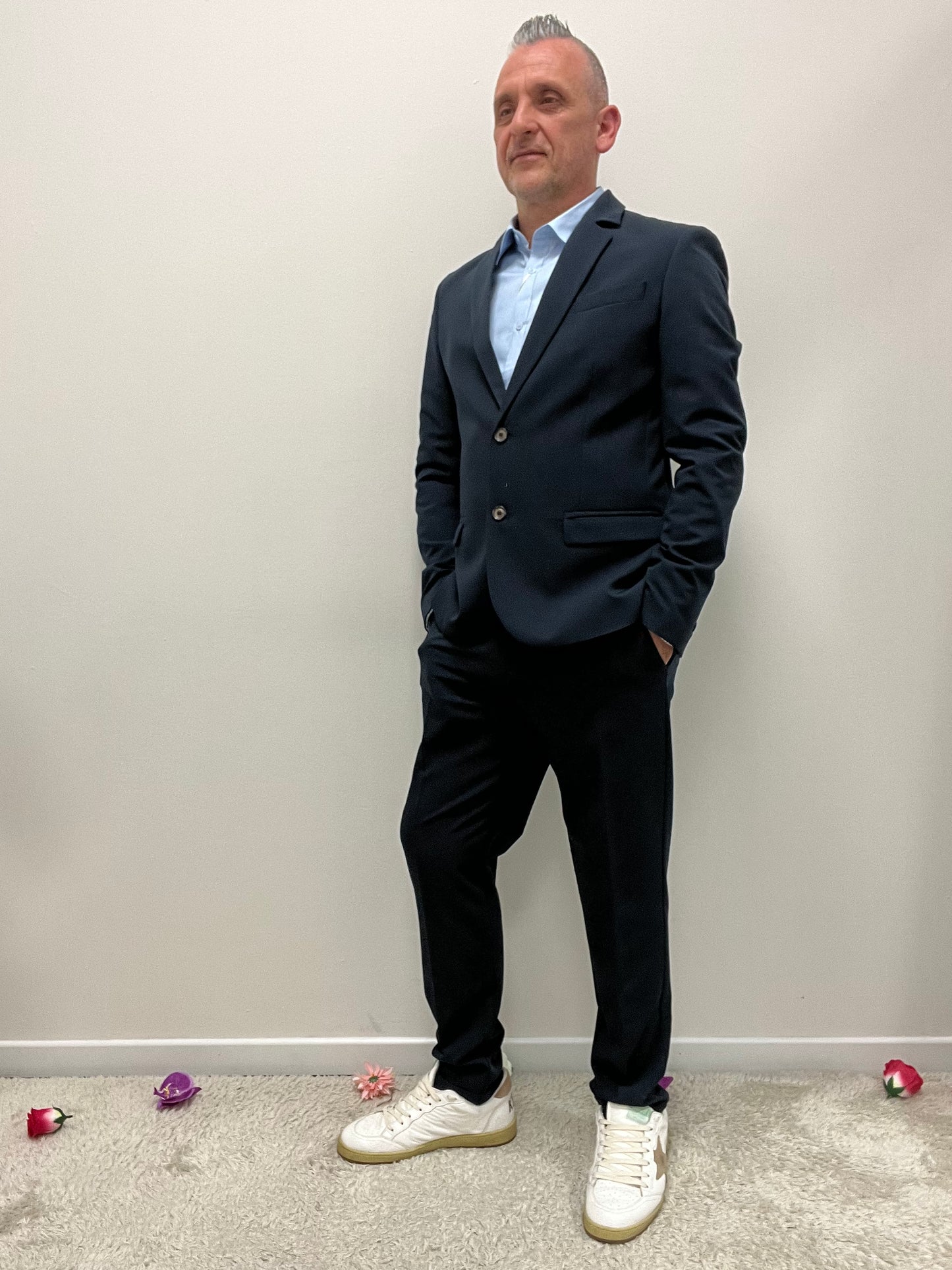 Giacca Blazer Blu Navy Imperial