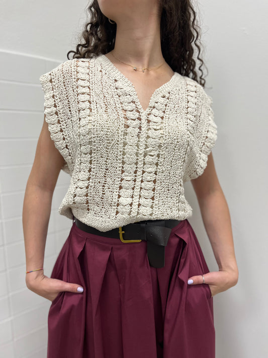 Haveone Top in Macramé