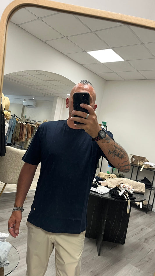 T-Shirt blu Mélange Gianni Lupo