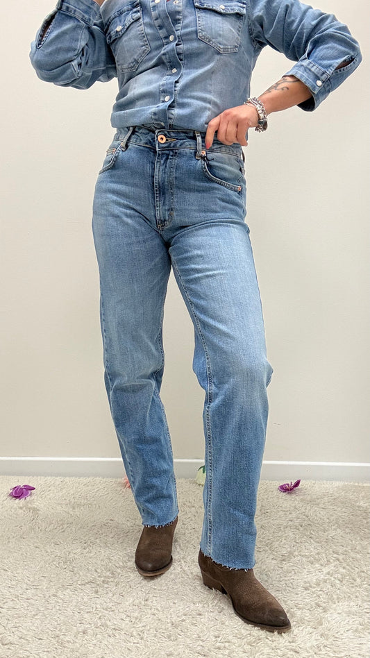 Jeans 5 tasche elasticizzato Tensione in