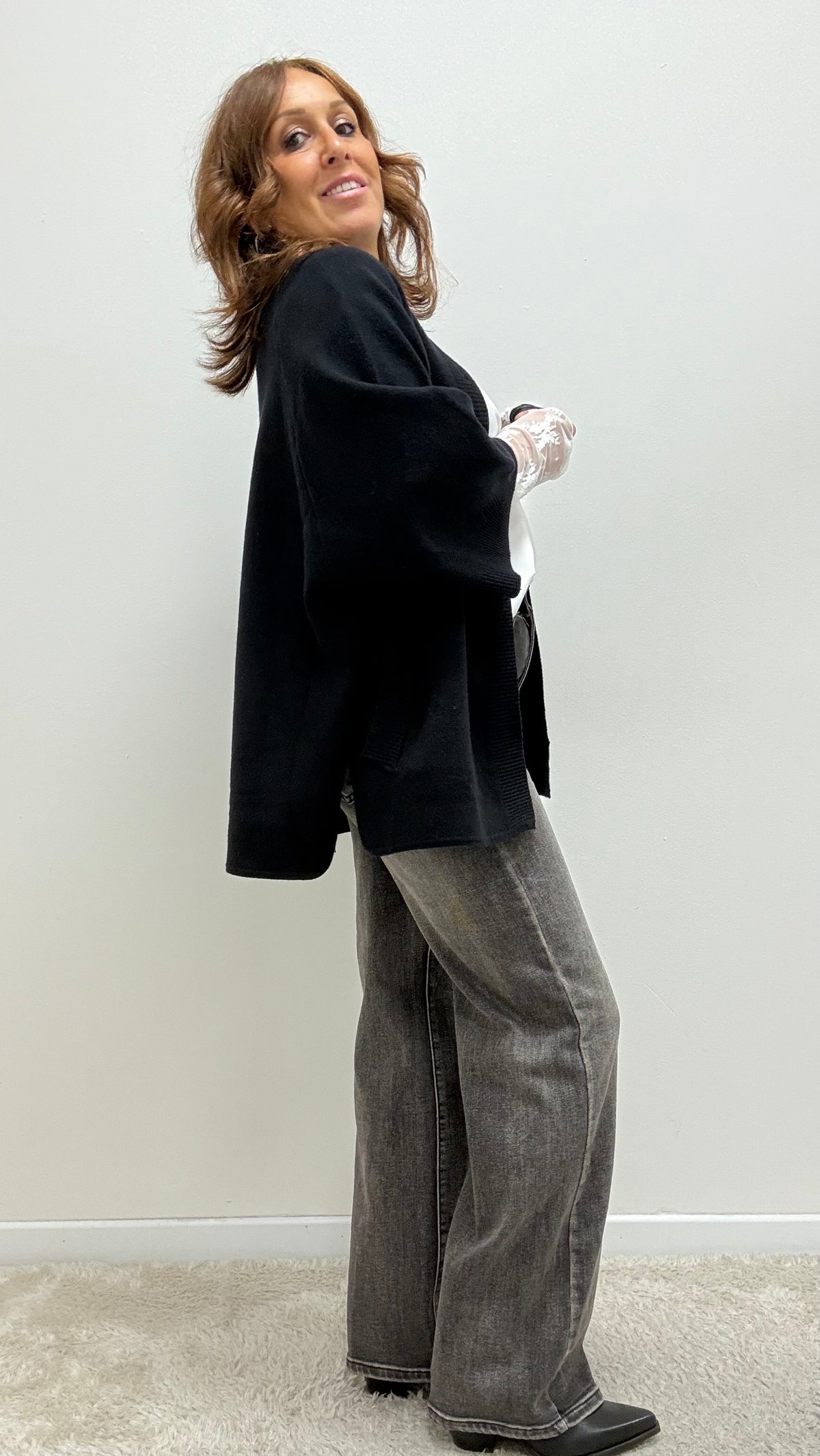 Cardigan cappottino corto Extasy