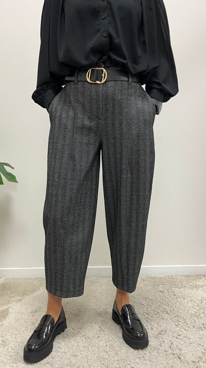 Pantalone baloon con cintura Extasy spigato