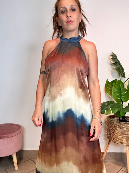 Susy Mix Tye-Dye Dress