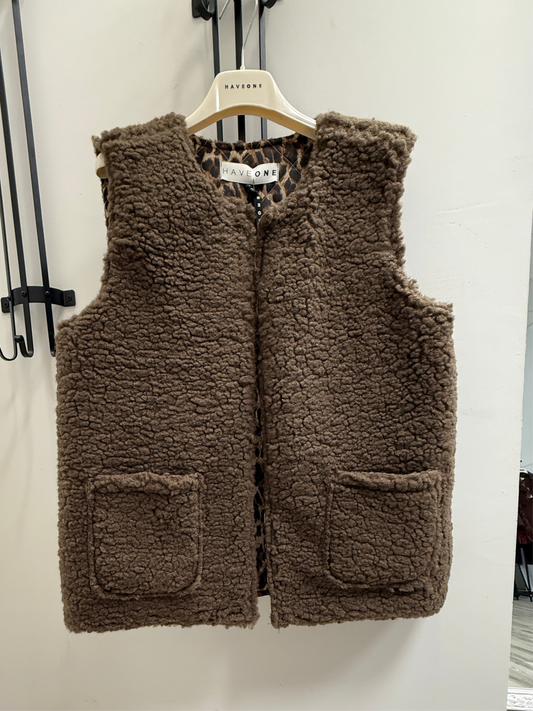 Gilet Teddy moro Haveone