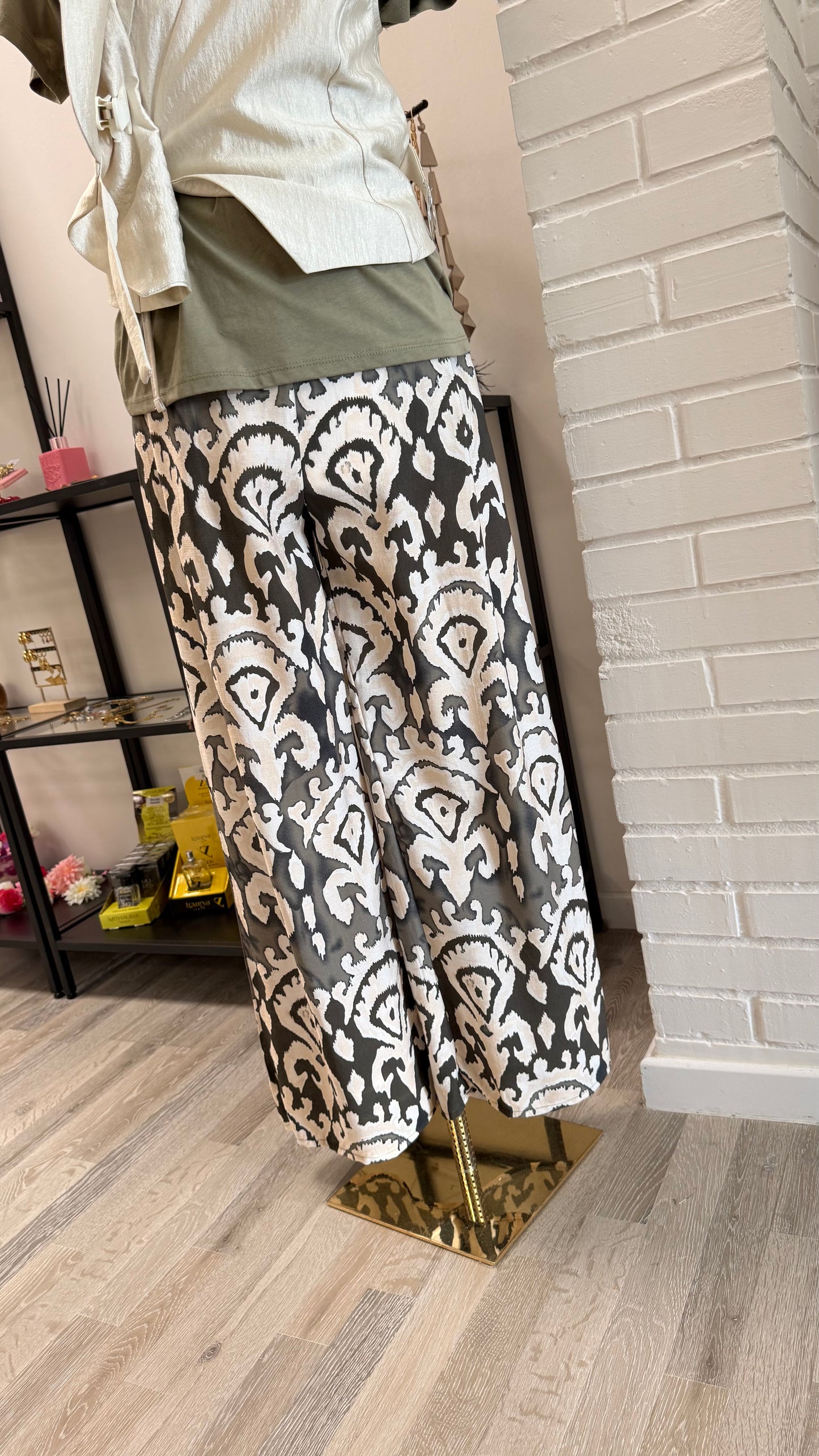 Pantalone Palazzo stampa etnica Extasy