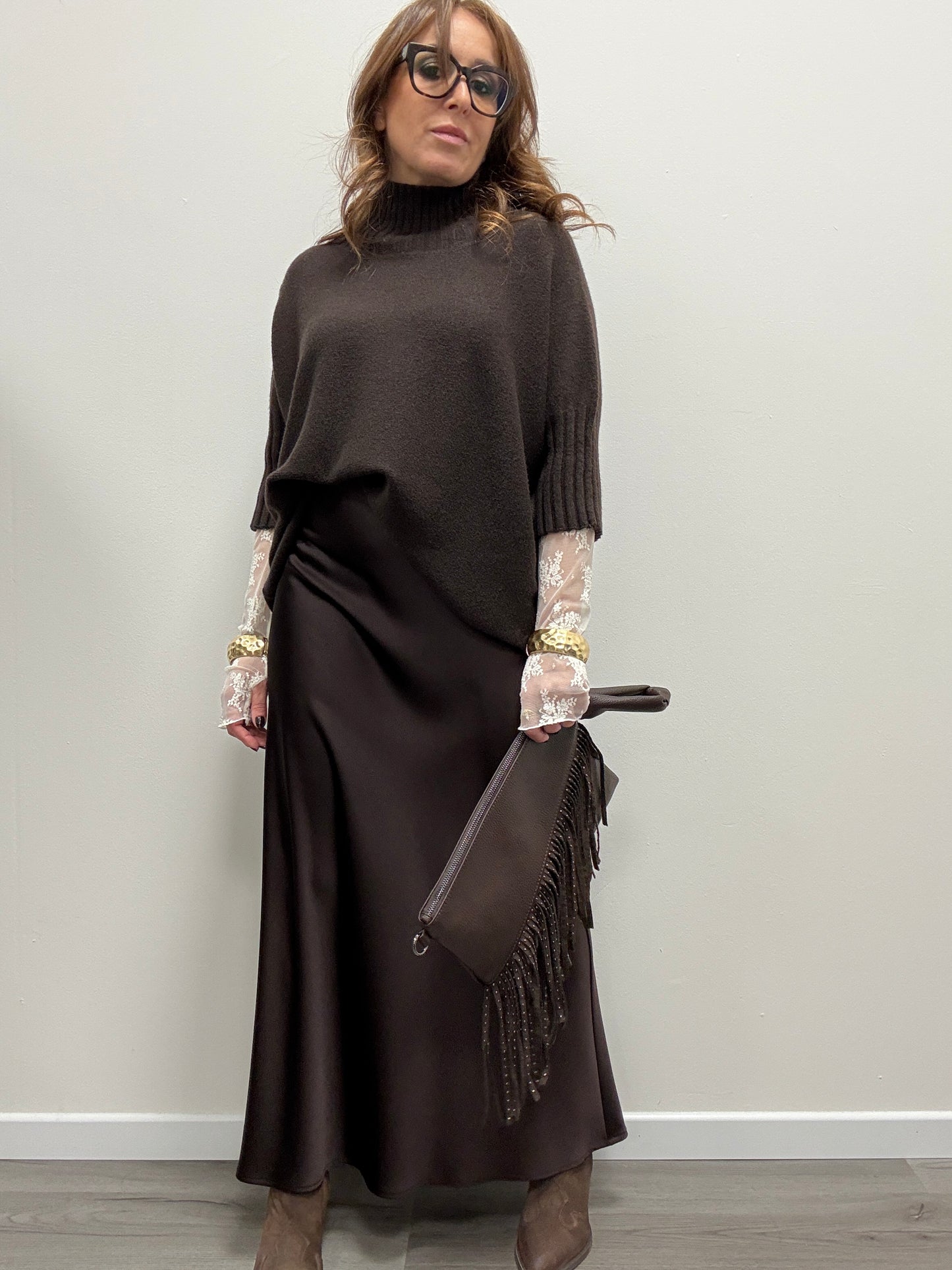 Gonna in Raso Imperial Moro