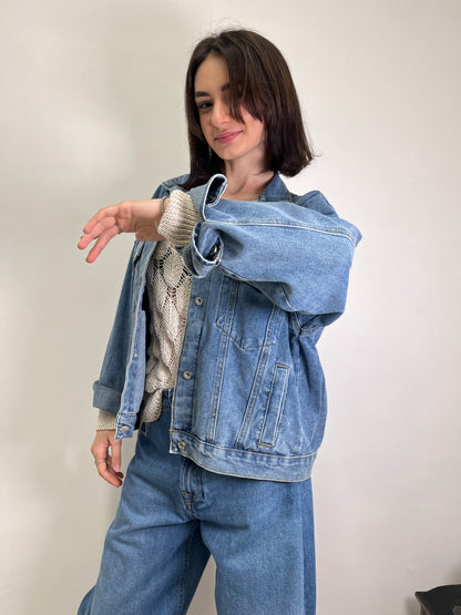 Giubbino in Denim over Susy Mix