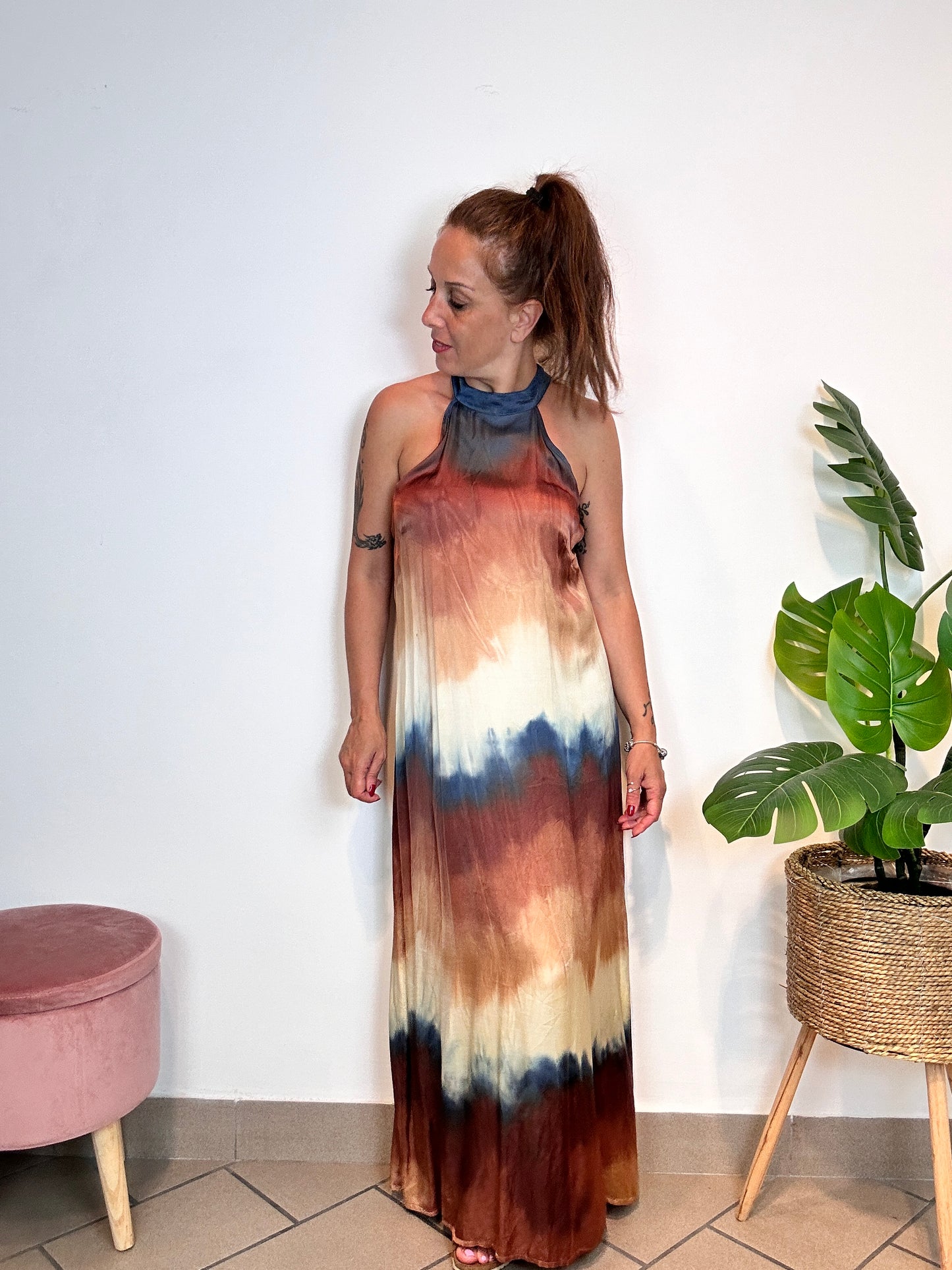 Susy Mix Tye-Dye Dress