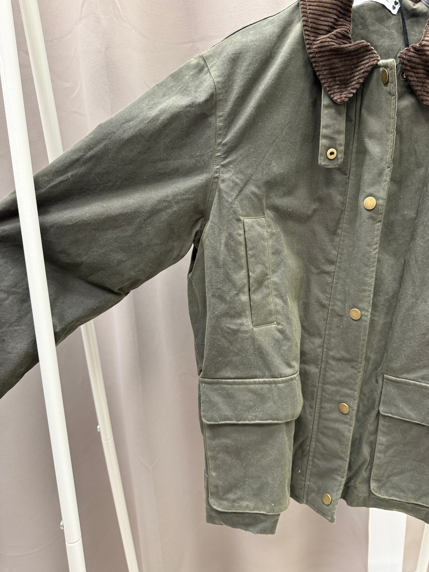 Giacca Modello Barbour incerato Please