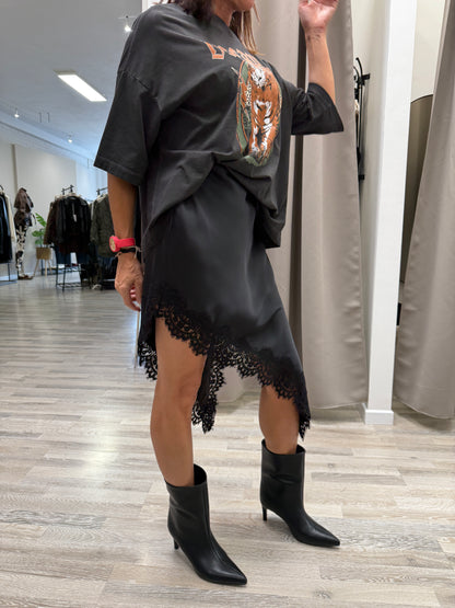 Gonna pizzo asimmetrica Haveone