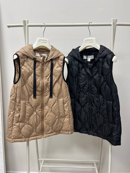 HaveOne Piumino Smanicato Cammello