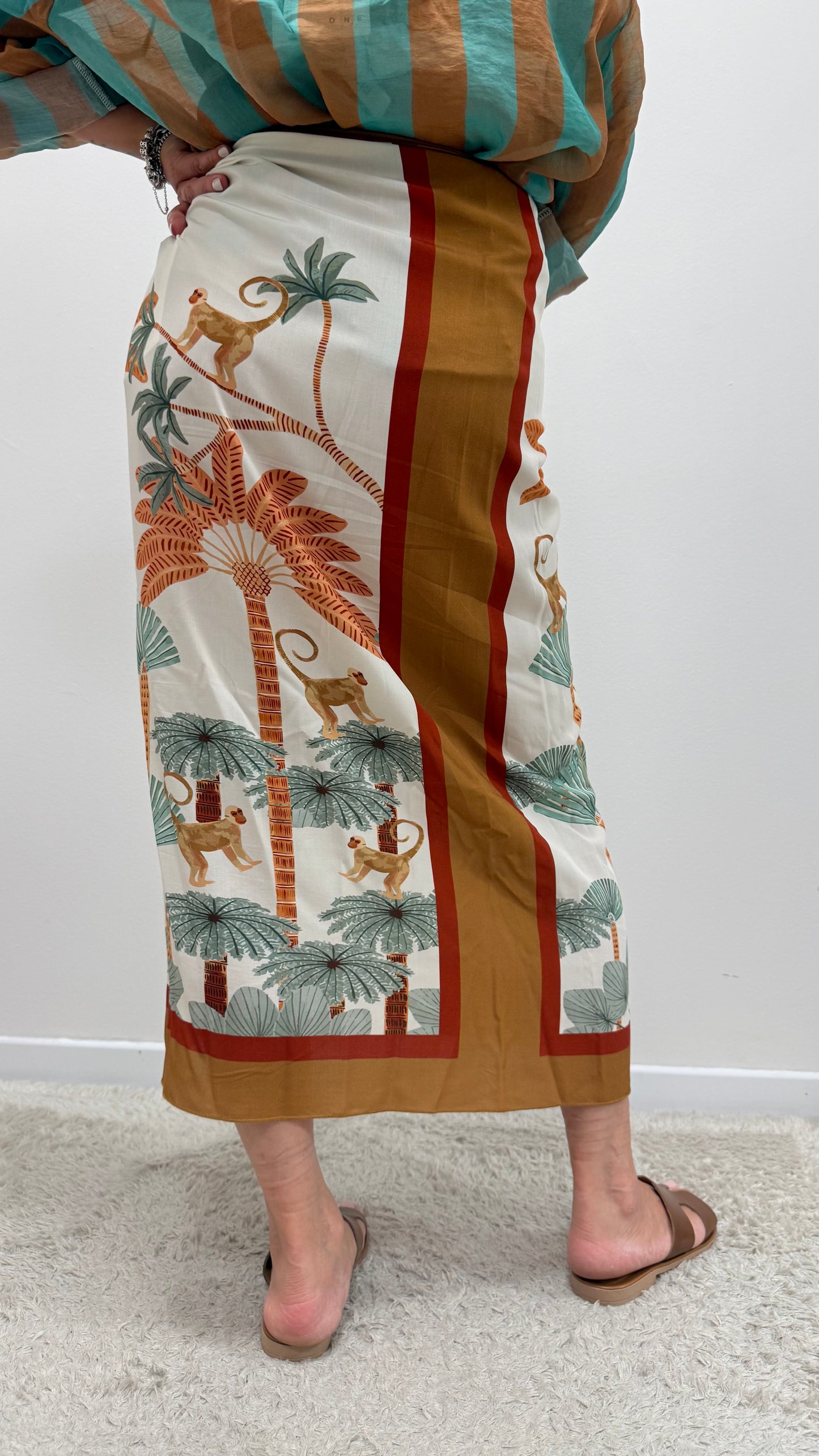 Gonna pareo lunga scimmia Haveone art. GVS-Q257