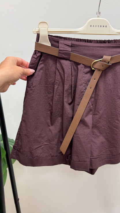 Shorts a Campana con Risvolto Fico HaveOne
