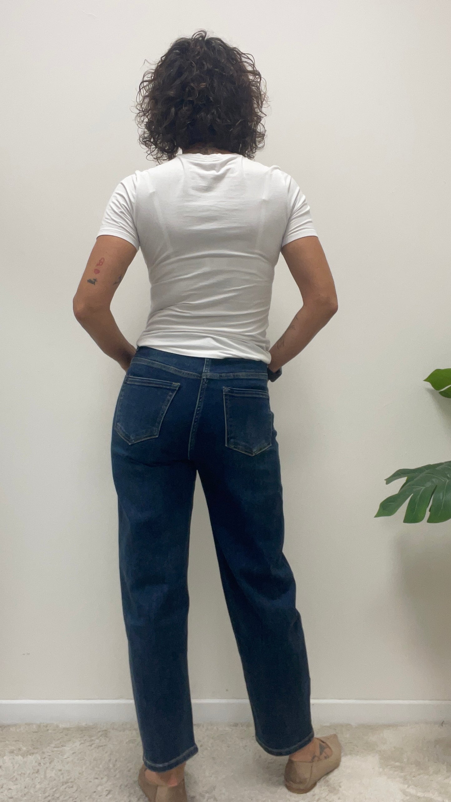 Jeans baloon blu scuro Extasy art.sa7653