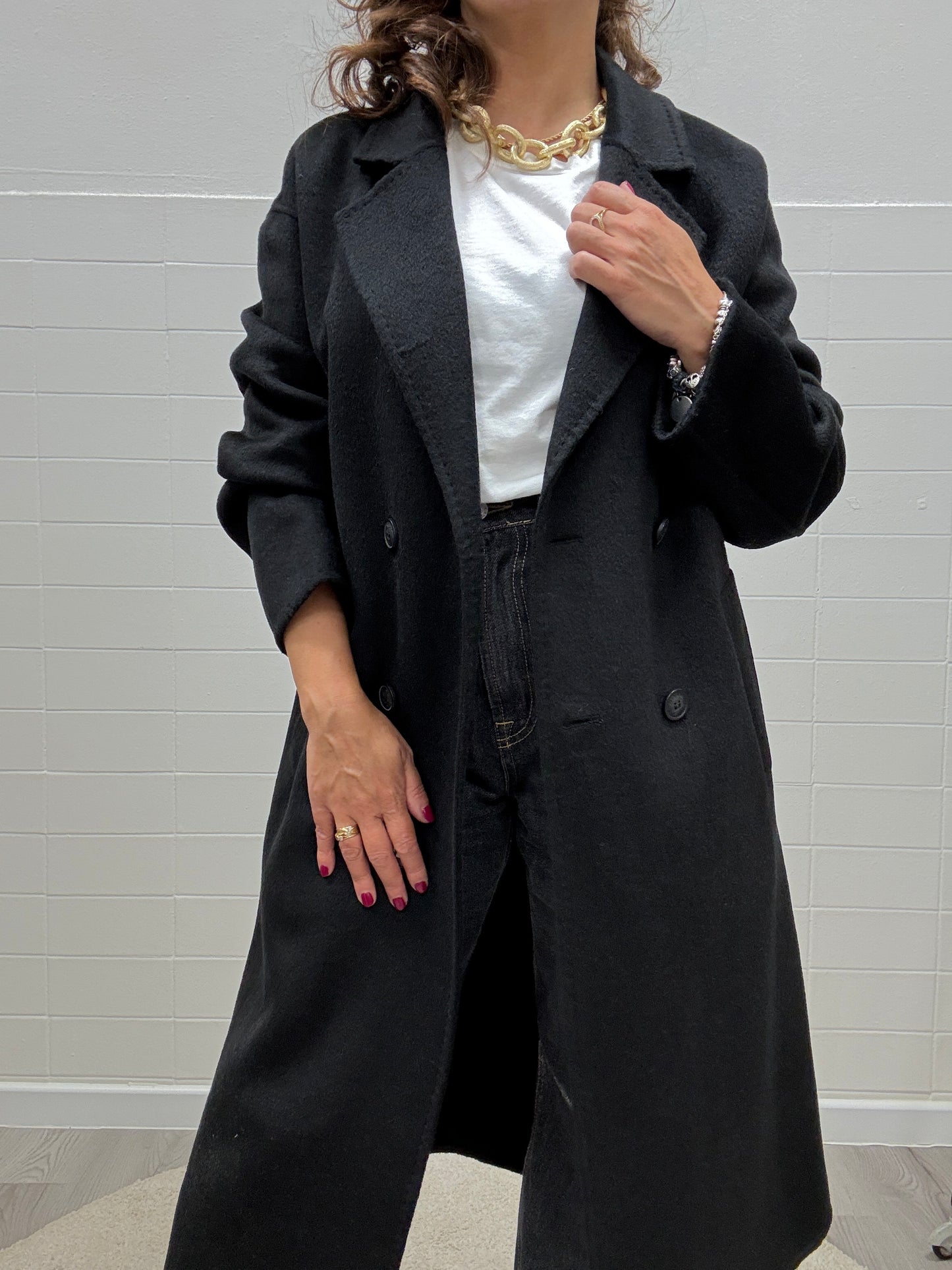 Cappotto Hand Made Haveone Nero