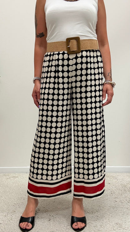 Pantaloni palazzo crop Haveone