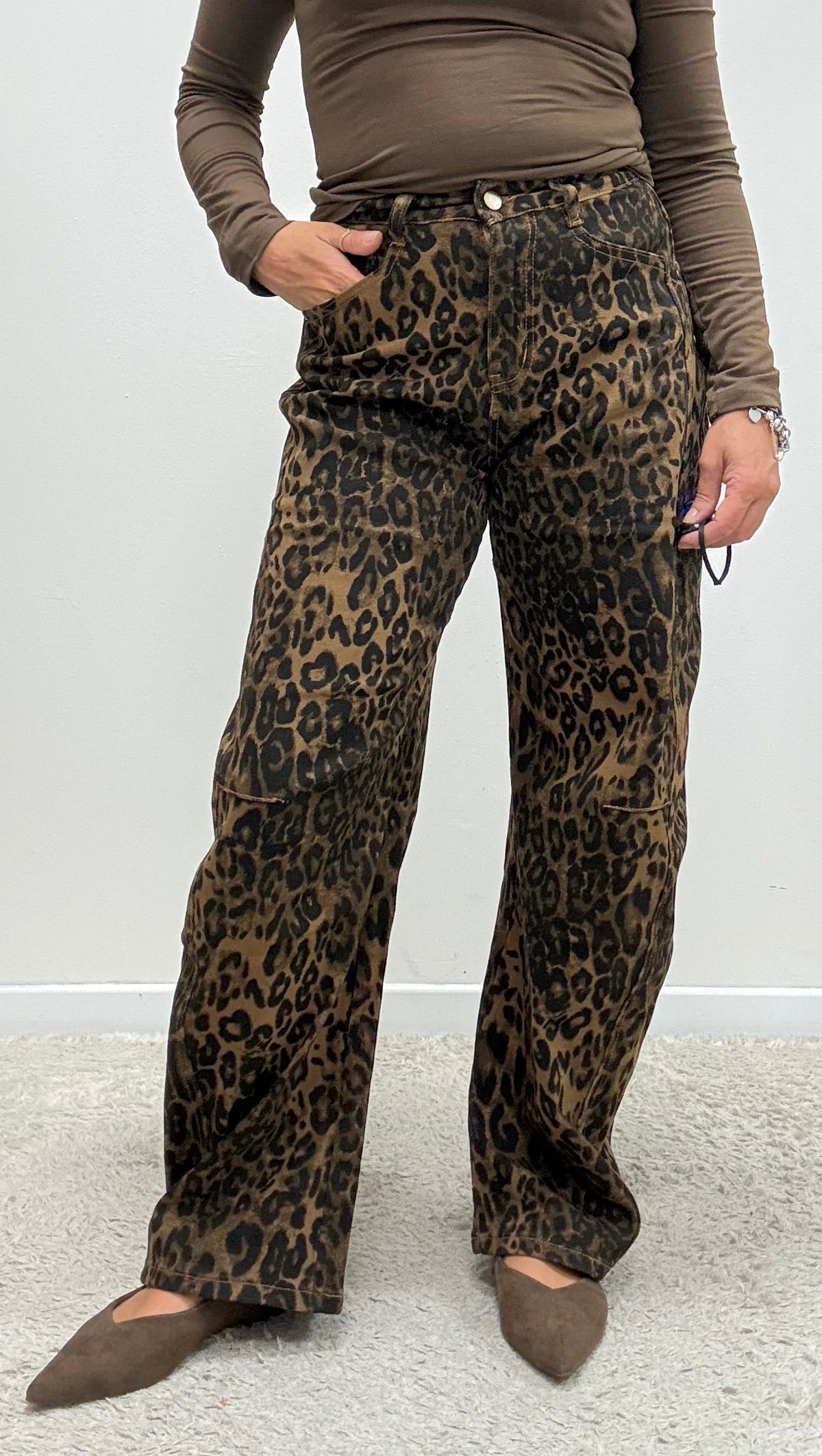 Pantalone Balloon Maculato Susy Mix Art.2705MAC
