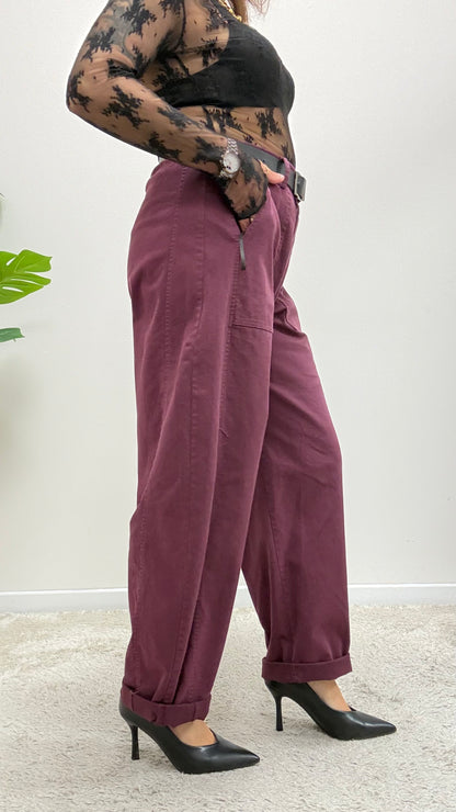 Pantalone Balloon Stellina bordeaux Susy Mix Art.58300P27