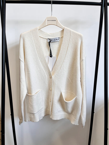 Cardigan Scatolina con taschine Haveone