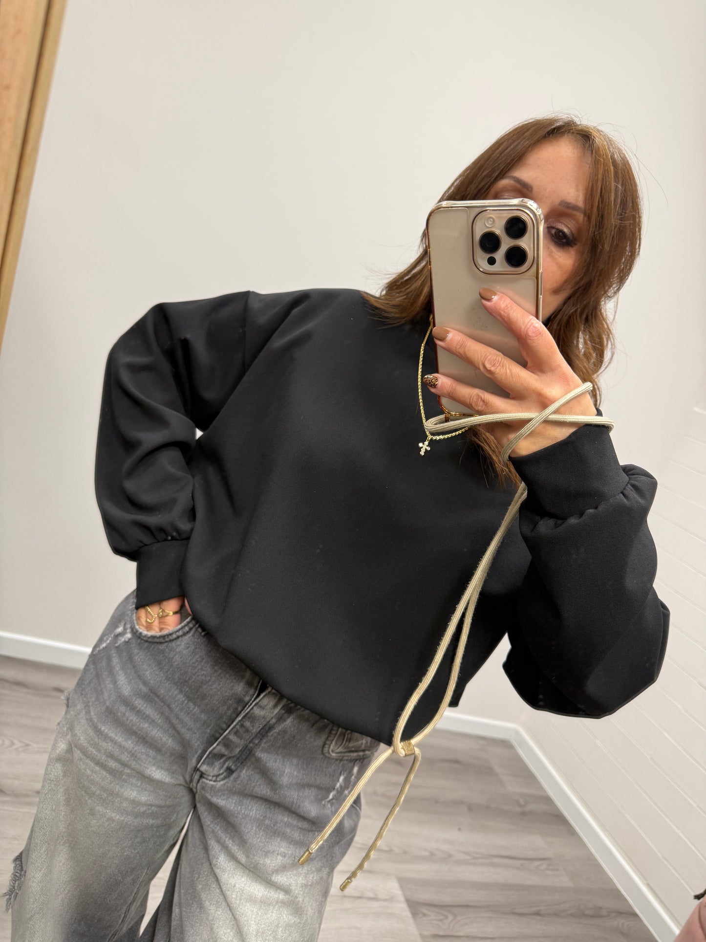 Felpa scuba crepe Haveone