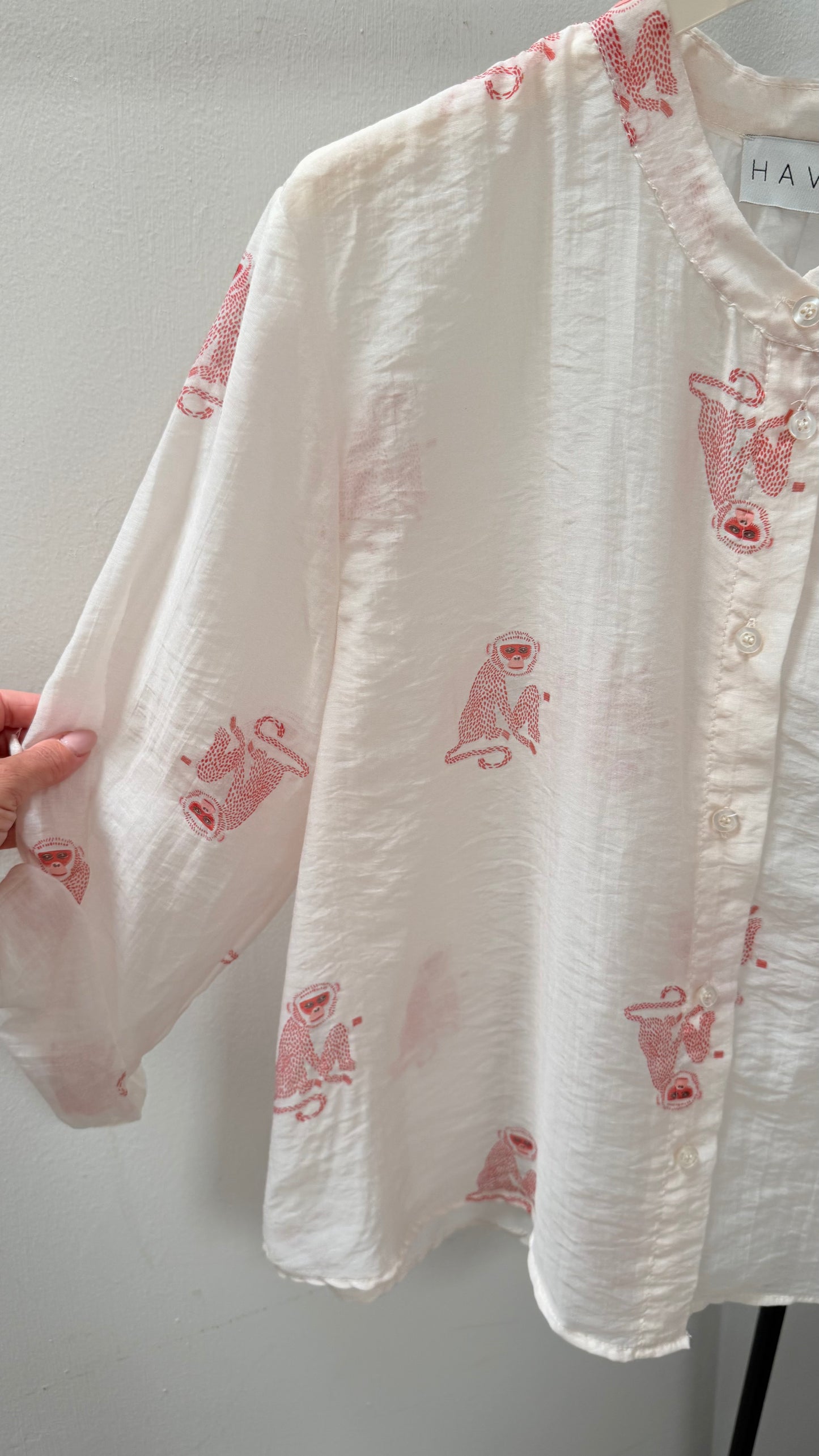 Camicia scimmia HaveOne Art.CSV-Q485