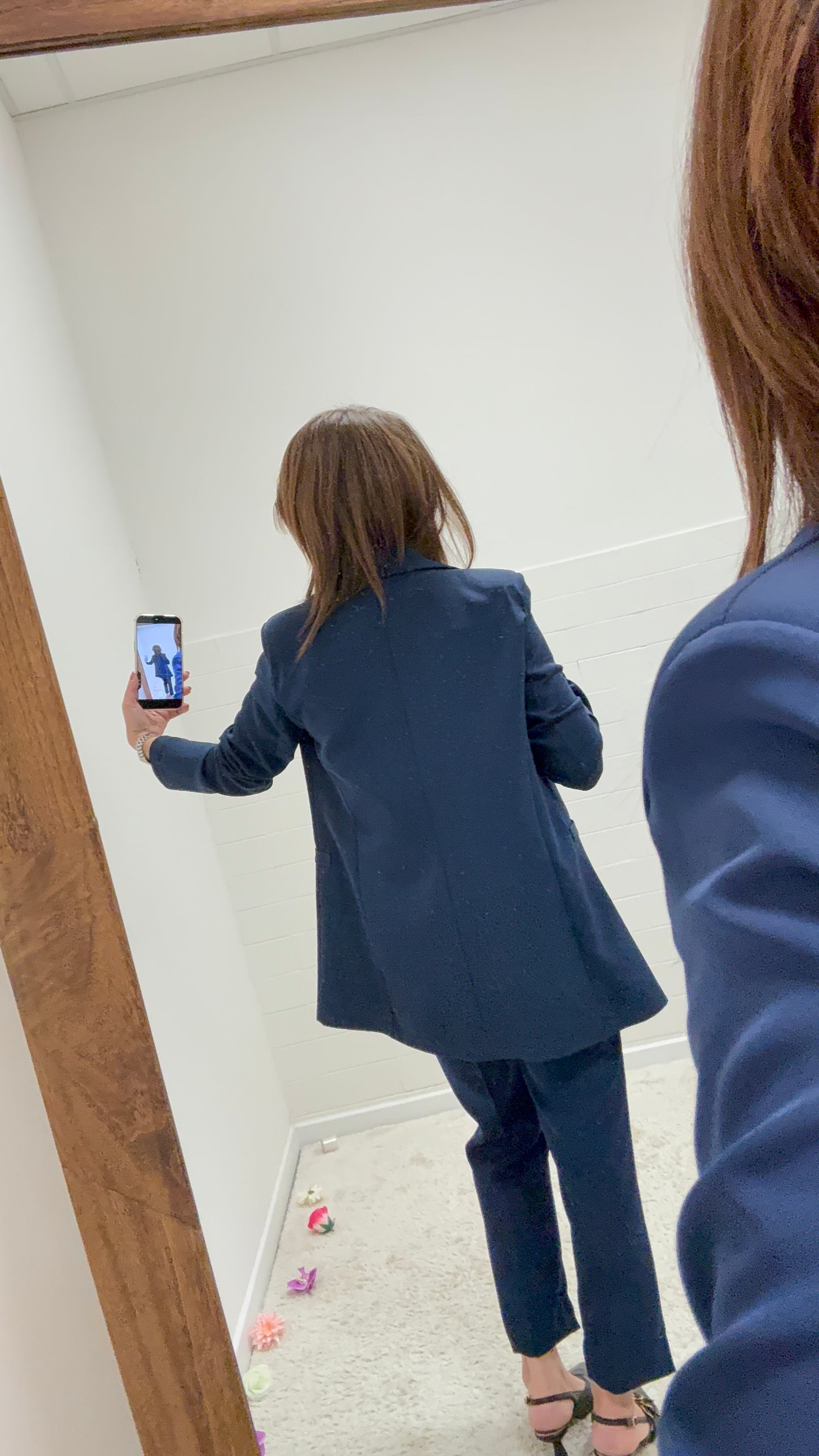 Mimì Mua Completo Blu Navy