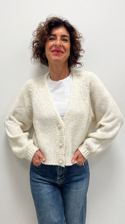 Cardigan Gioiello Burro HaveOne ART.JIT-R027