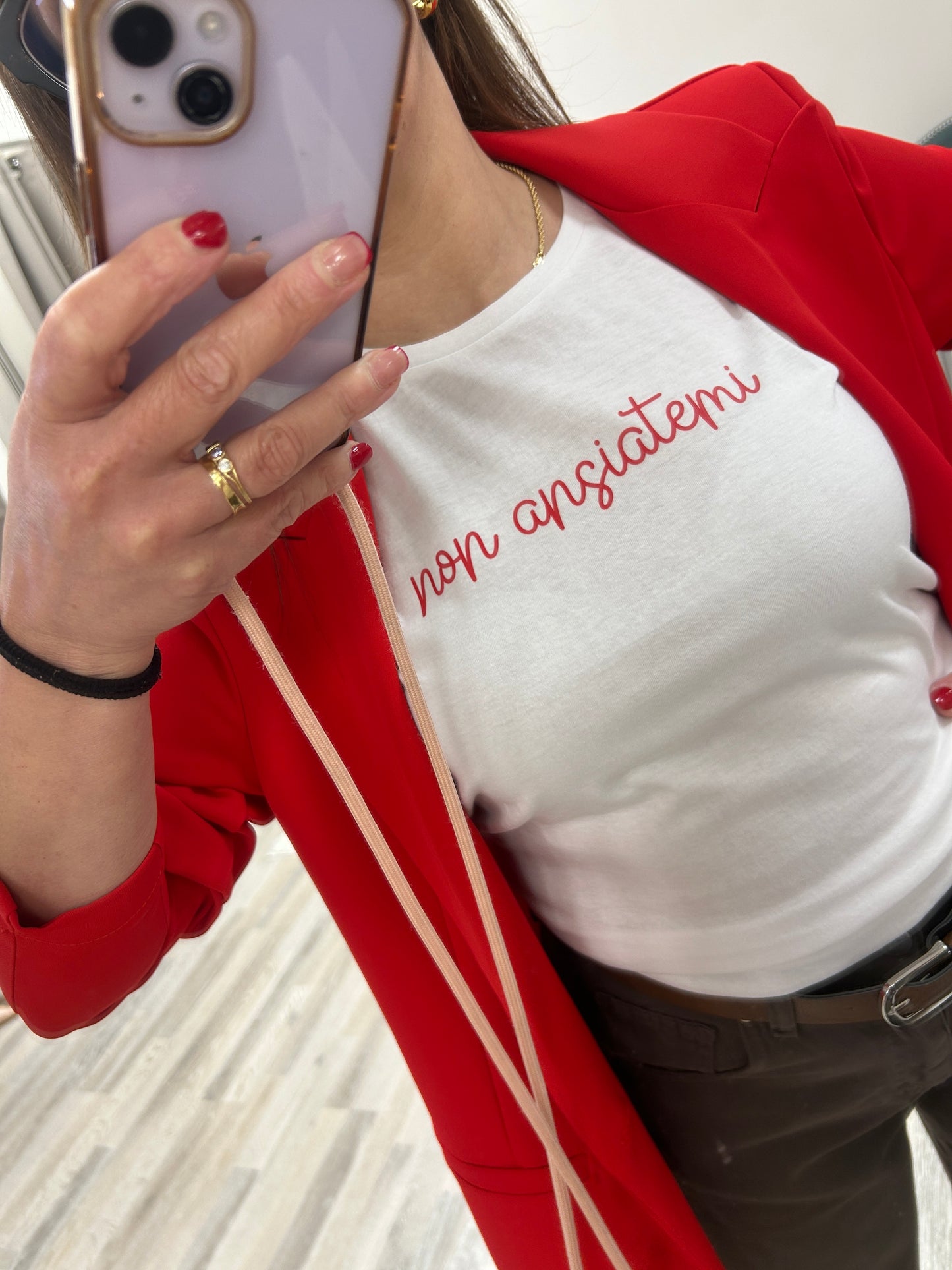 Susy Mix t-shirt “Non ansiatemi”