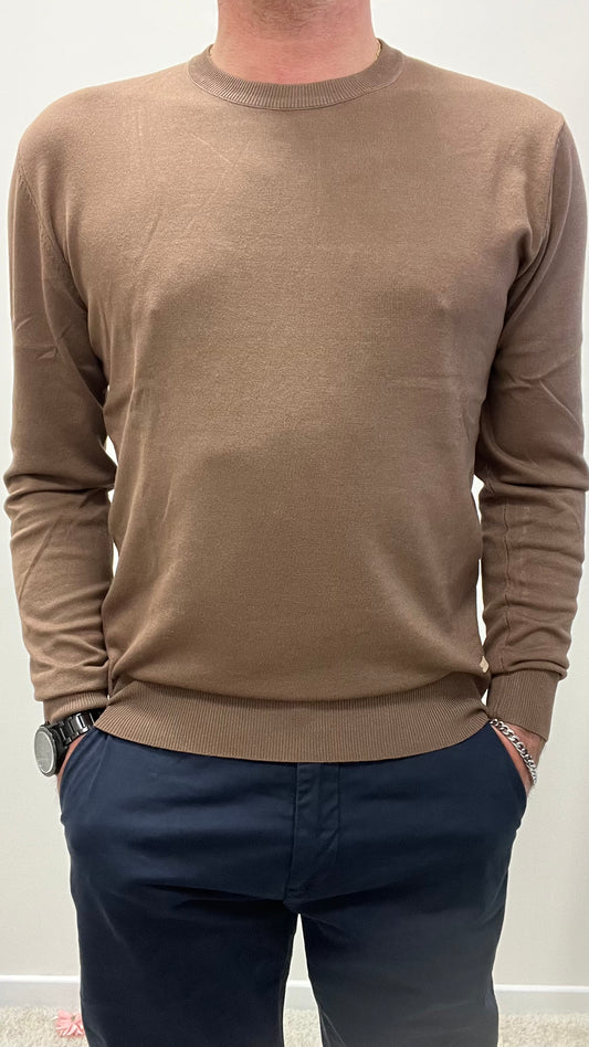 Maglia Girocollo Gianni Lupo Tabacco