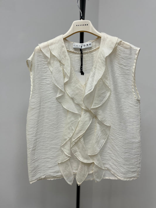 Haveone top in Mussola con Gale burro