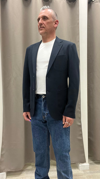 Giacca Punto Milano Blu Navy Gianni Lupo