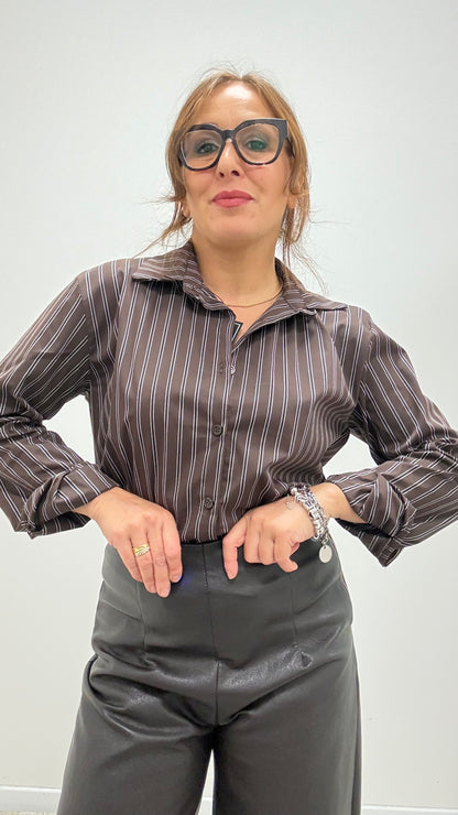 Camicia righe moro Memoire