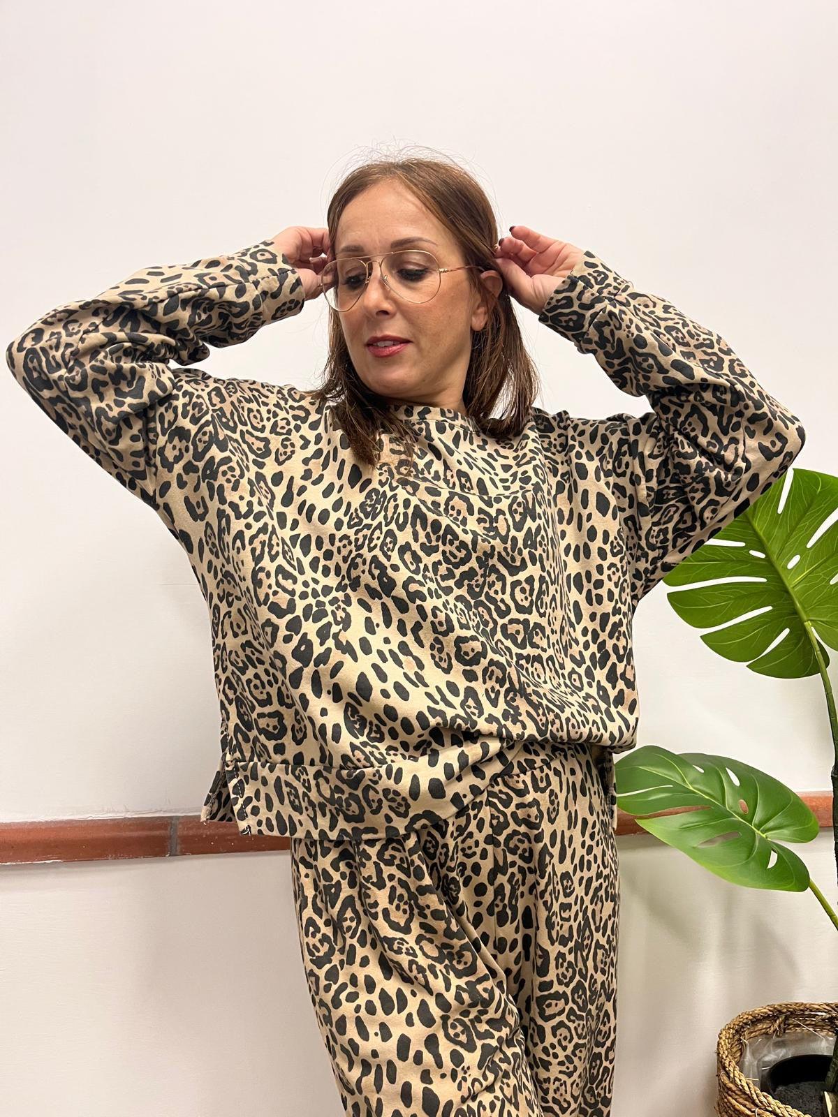 Felpa animalier Susy Mix