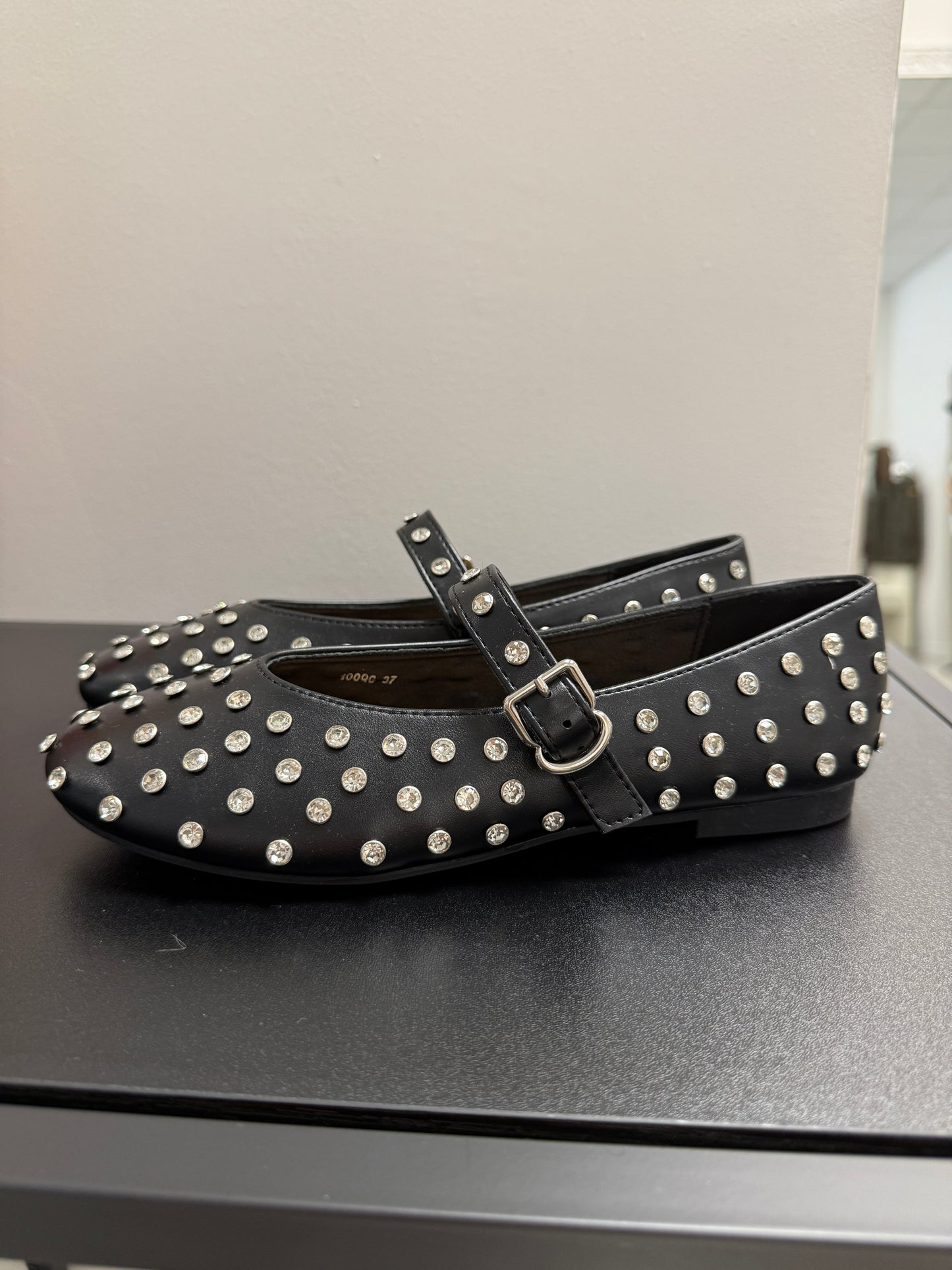 Ballerine con strass