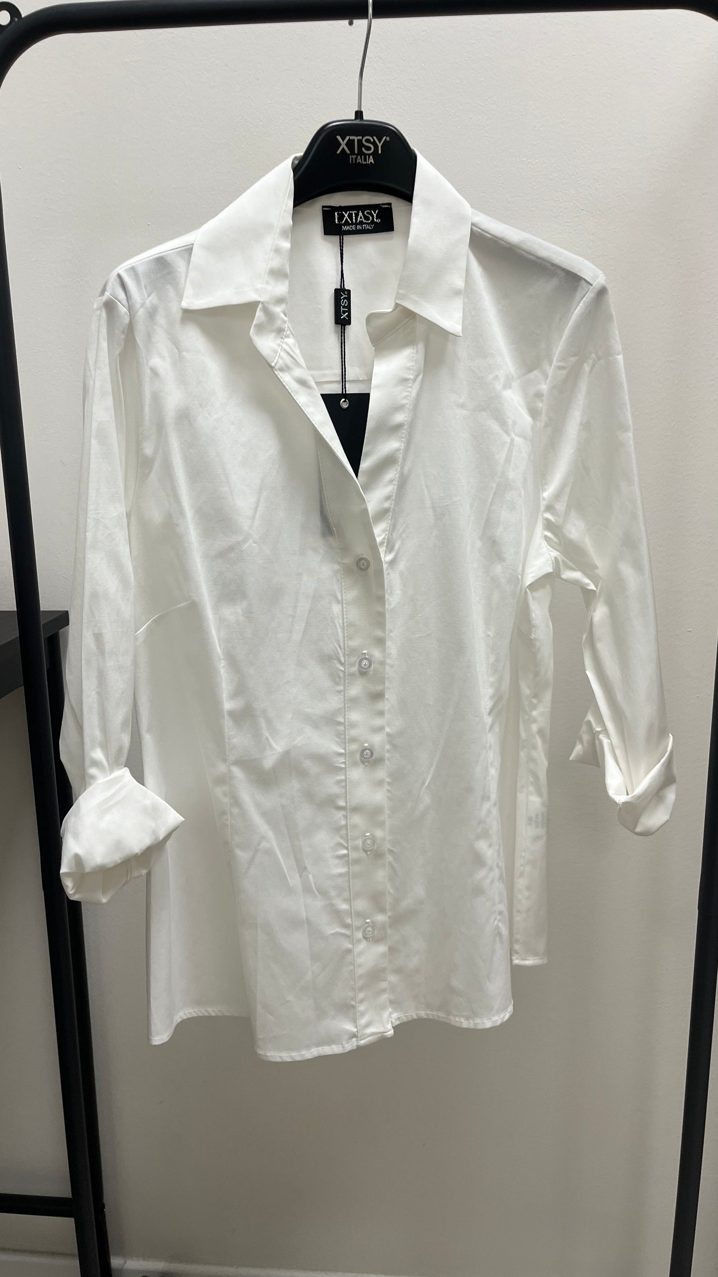 Camicia Avvitata Bianca Extasy