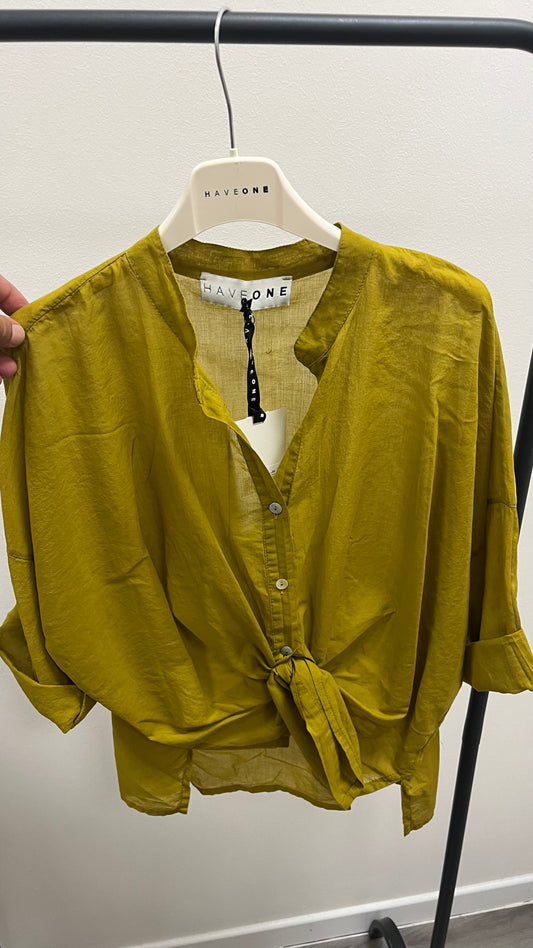 Camicia Mussola di Cotone Olio HaveOne Art.CFL-Q387