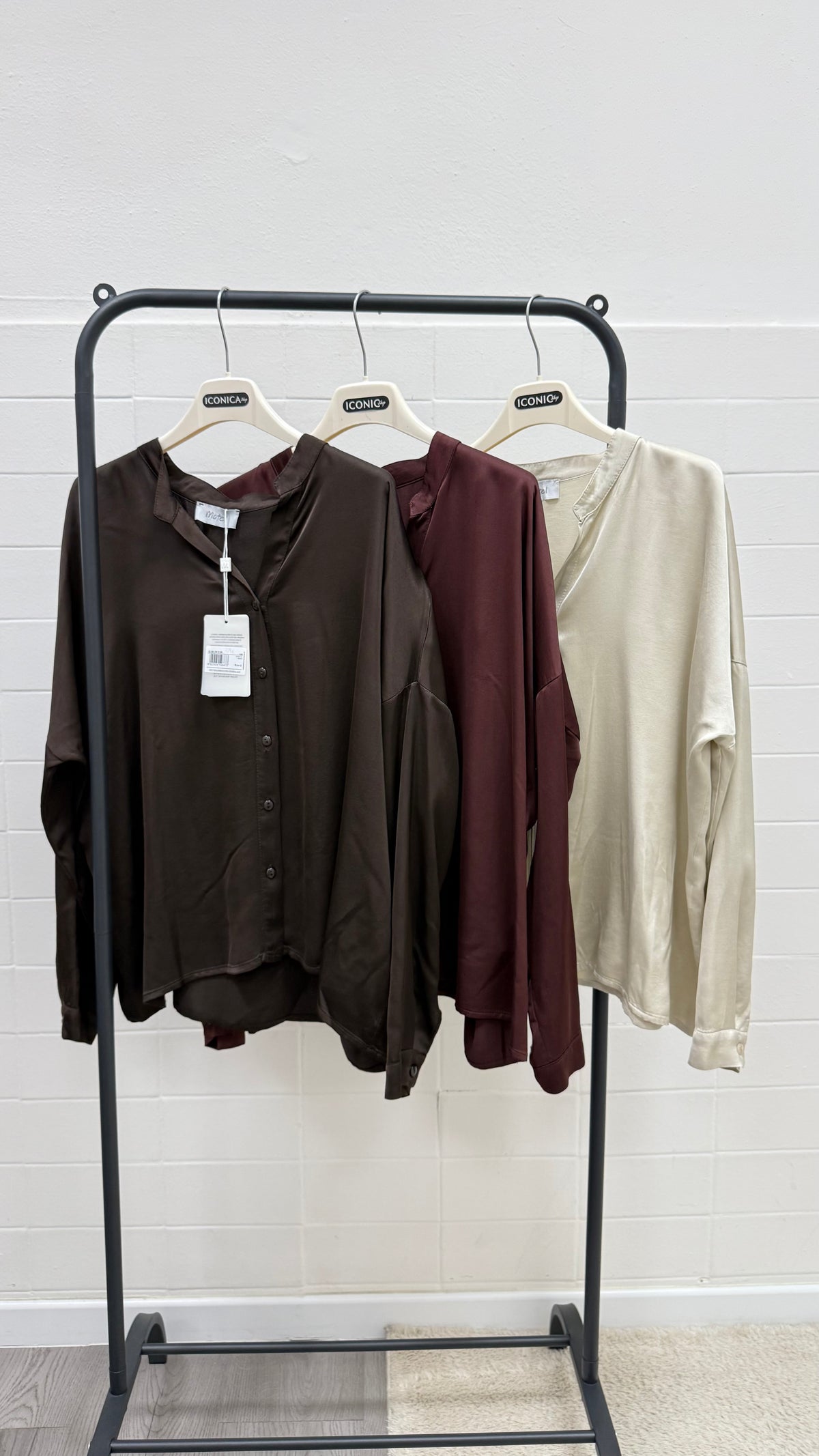 Camicia donna in viscosa Motel