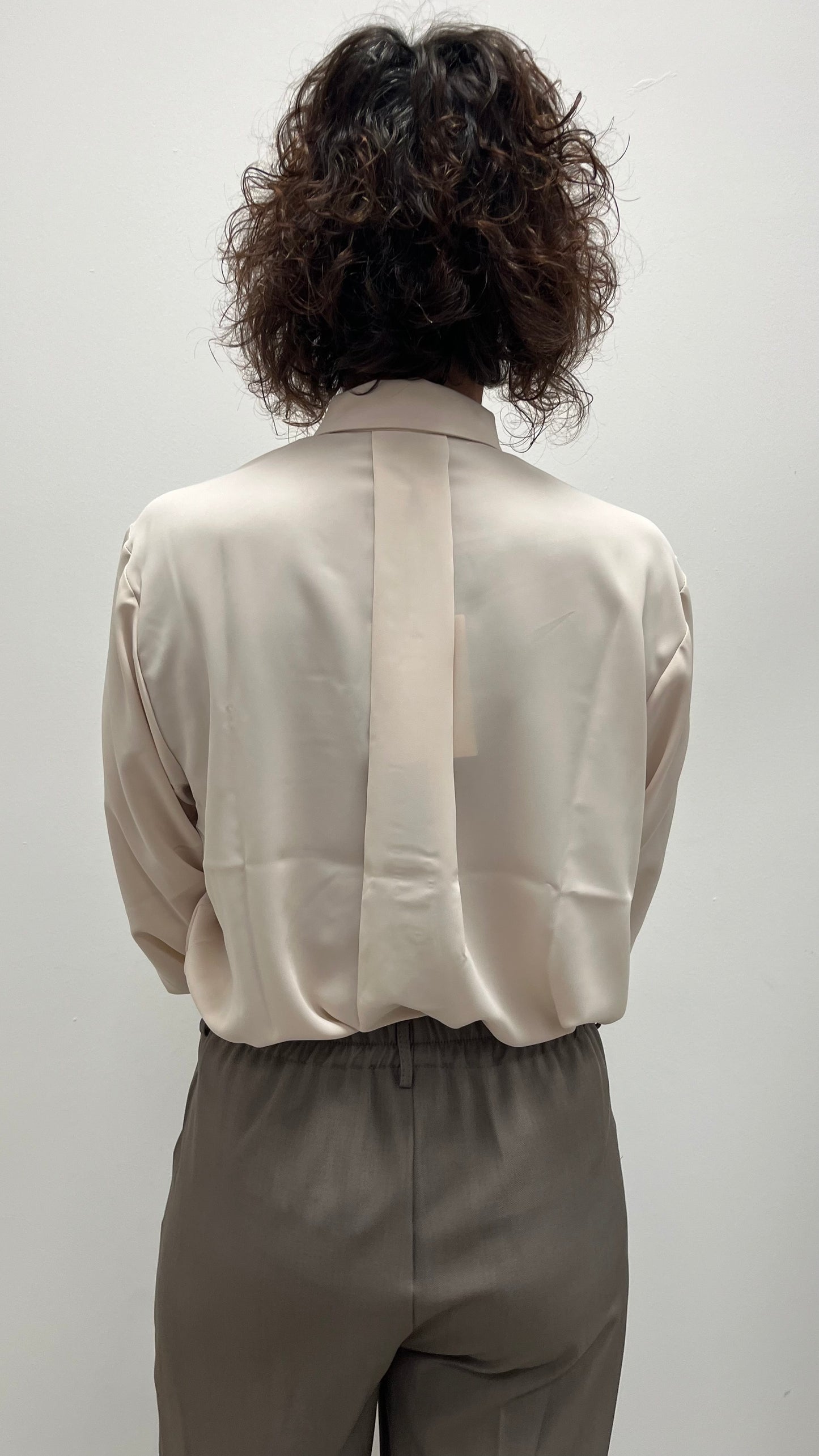 Camicia taglio dritto tessuto fluido Susy mix