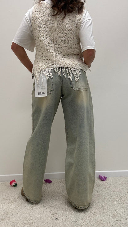 Jeans BELLA strass Haveone